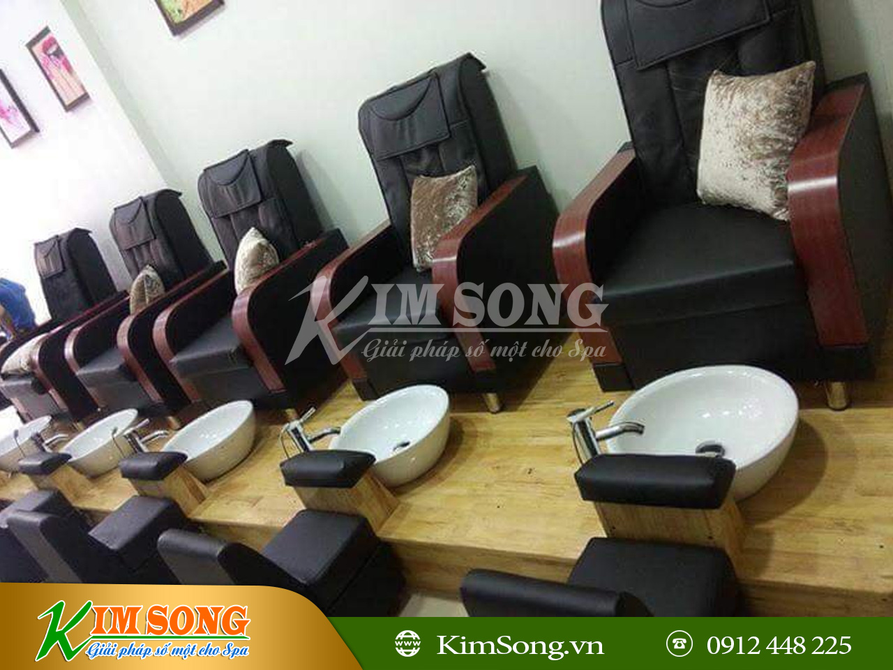 bán ghế làm nail