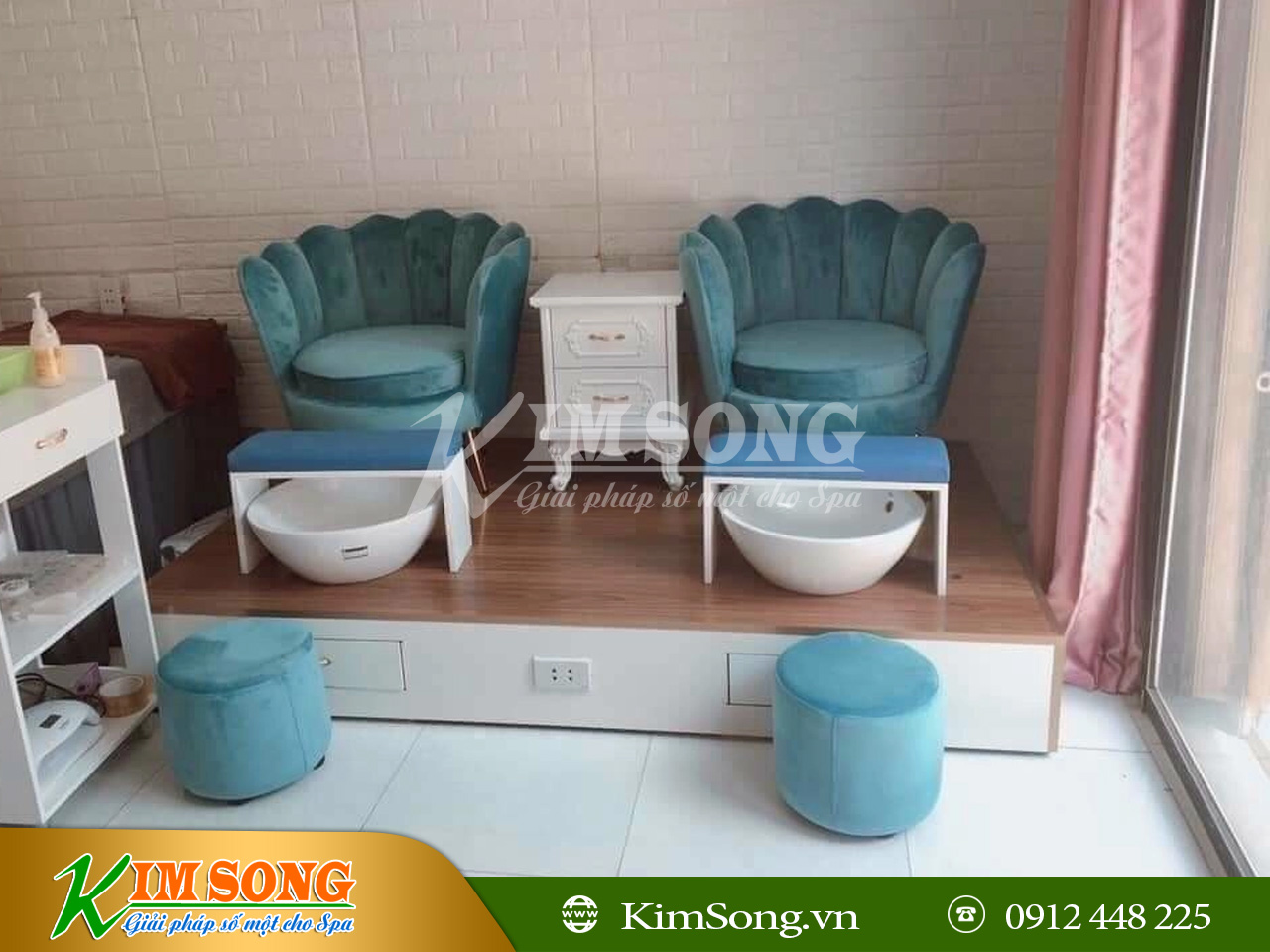 ghế làm nail giá rẻ hcm
