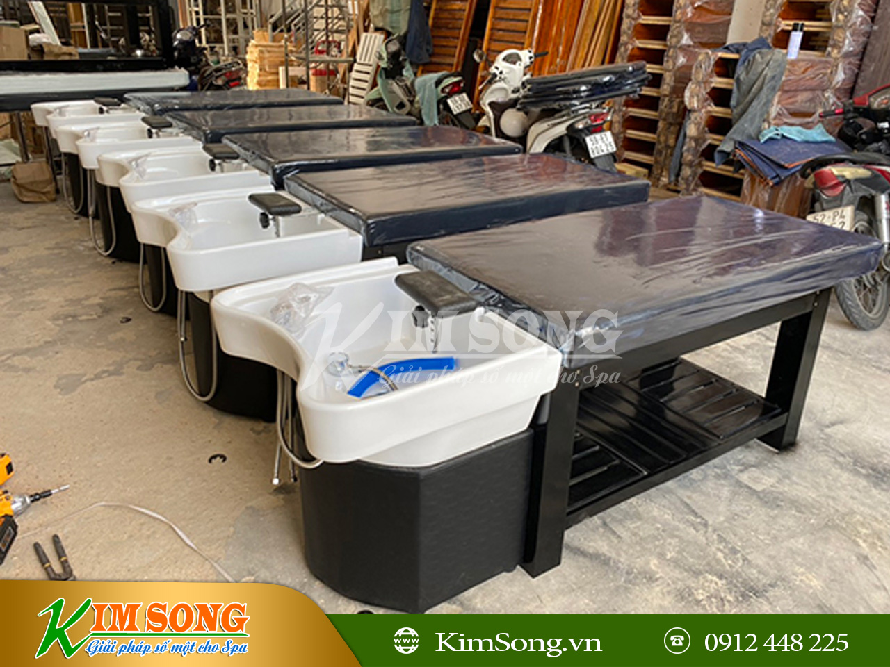 giường gội đầu dưỡng sinh giá rẻ