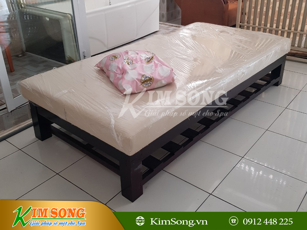 Giường massage thái