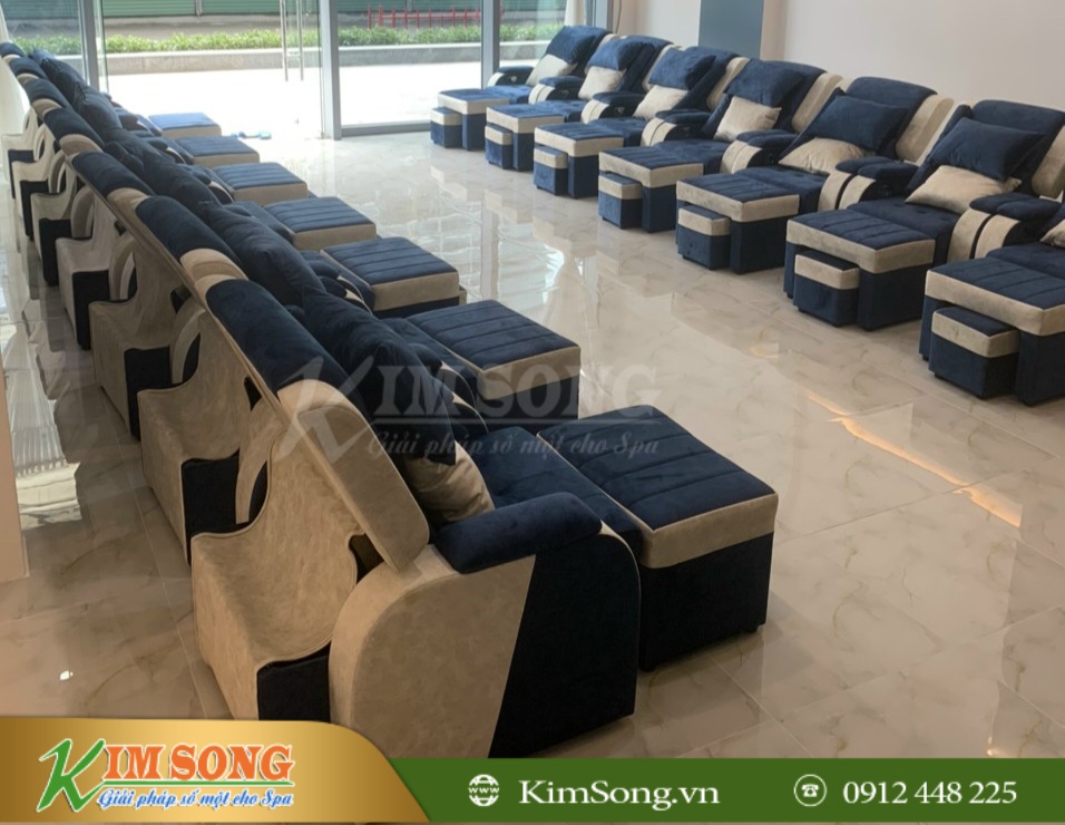 hình ghế massage foot tại Aqua Spa foot TP Nha Trang
